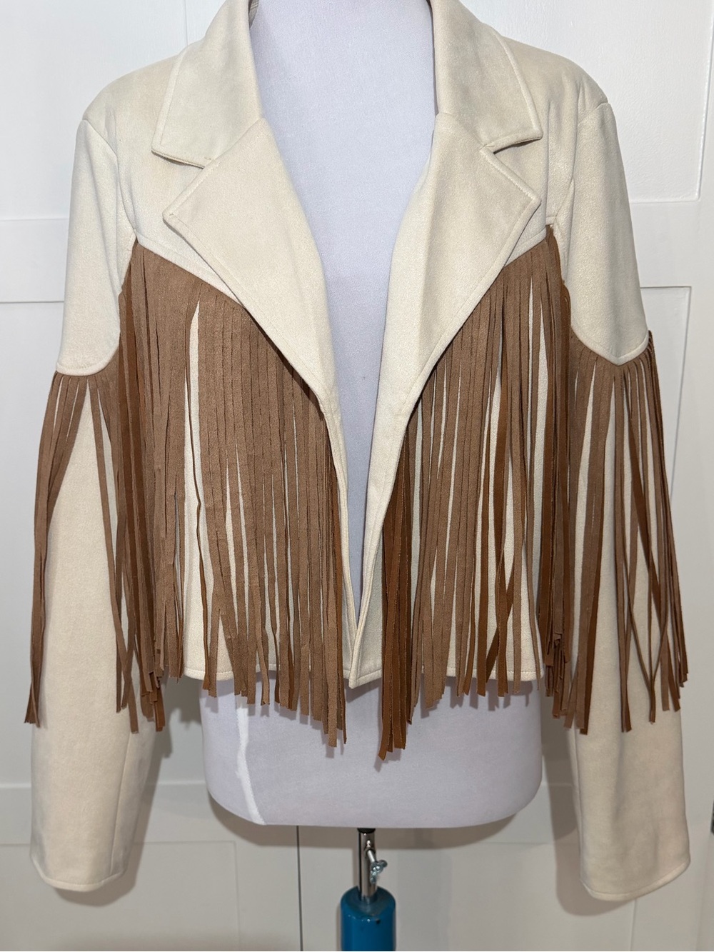 Saints & Hearts Fringed Short Jacket L - Picture 2 of 9